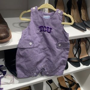 TCU Baby boy romper